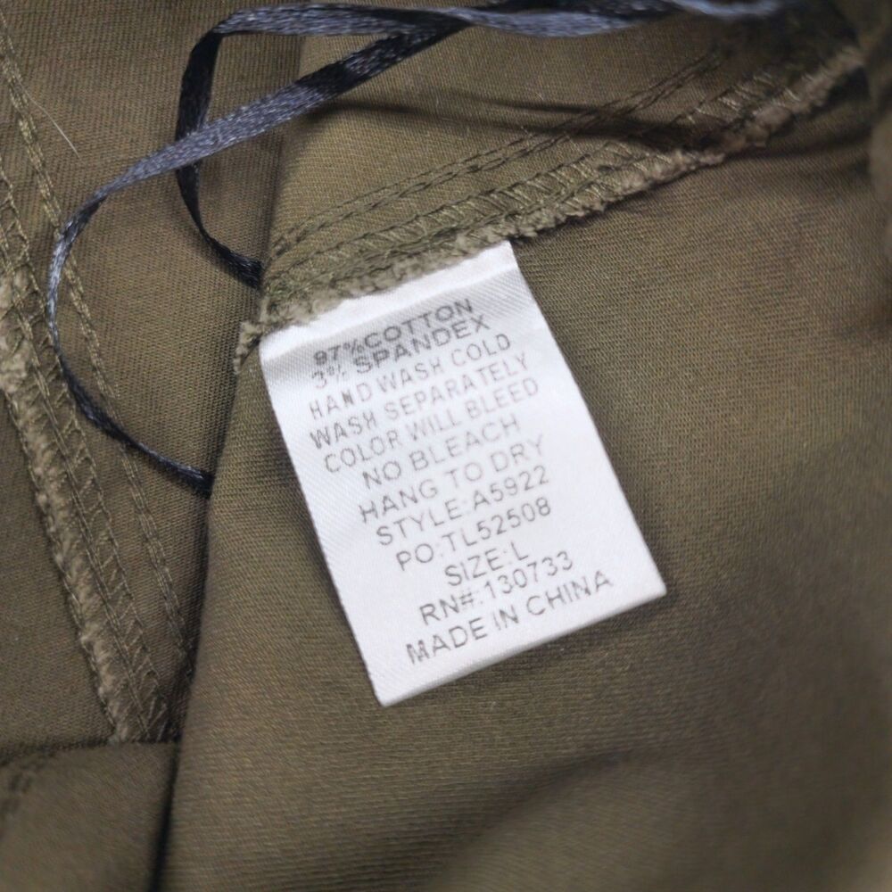 NWT Umgee Size Large | Utility Hunter Green Mini Skirt Goblin Y2K - Picture 3 of 4